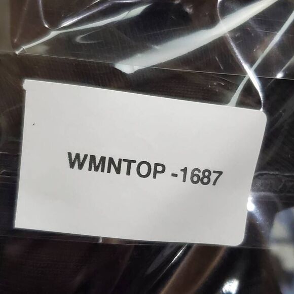 Rafaella Large Black Cardigan Sweater - Picture 6 of 6